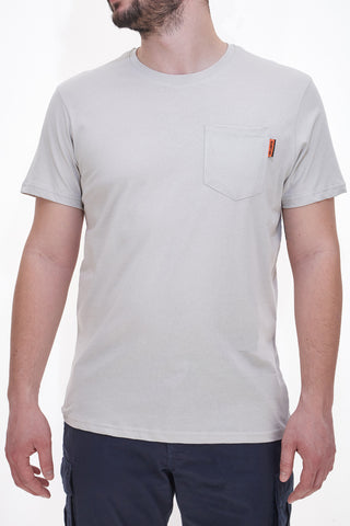 No Limits – Kurzärmliges Perlen-T-Shirt mit Tasche MATS041S24