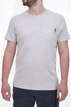 No Limits – Kurzärmliges Perlen-T-Shirt mit Tasche MATS041S24