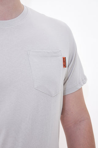 No Limits – Kurzärmliges Perlen-T-Shirt mit Tasche MATS041S24