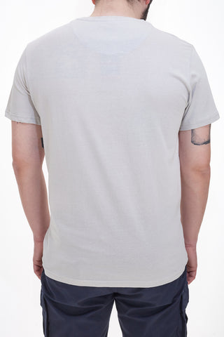 No Limits – Kurzärmliges Perlen-T-Shirt mit Tasche MATS041S24