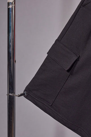 Pantaloncini Shorts Neri Con Tasche Boardman Alpha 3