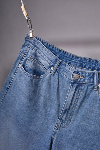 Baggy 5-Pocket-Jeansshorts Boardman 111