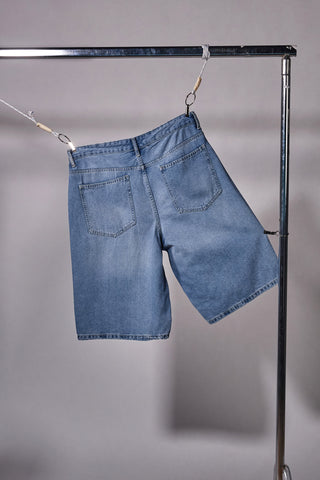 Baggy 5-Pocket-Jeansshorts Boardman 111