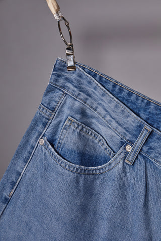 Baggy 5-Pocket-Jeansshorts Boardman 111