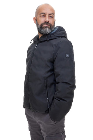 Sevenoaks 27 – Schwarze, wendbare Steppjacke