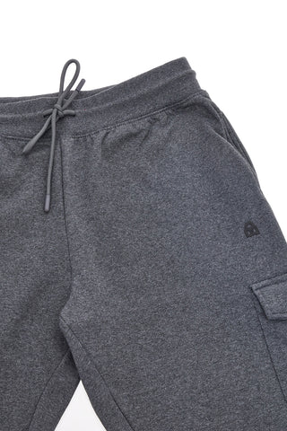 Pantaloni grigio scuro cargo interno felpato Boardman NBY821