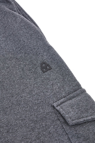 Pantaloni grigio scuro cargo interno felpato Boardman NBY821