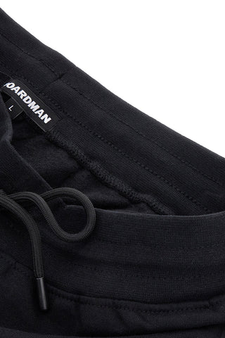 Pantaloni neri in felpa con zip Boardman NBY814