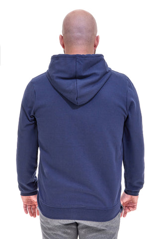 Felpa blu con cappuccio e zip Sevenoaks NBY5722