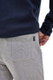 US Golf Club F105 Graue Trainingshose aus Baumwolle und Polyester mit seitlichem Aufdruck