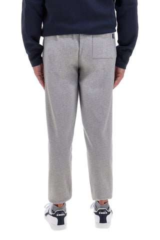 US Golf Club F105 Graue Trainingshose aus Baumwolle und Polyester mit seitlichem Aufdruck