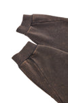 Braune Jogginghose im Vintage-Stil mit warmem Fleecefutter, Modell Boardman PT-MP-8053
