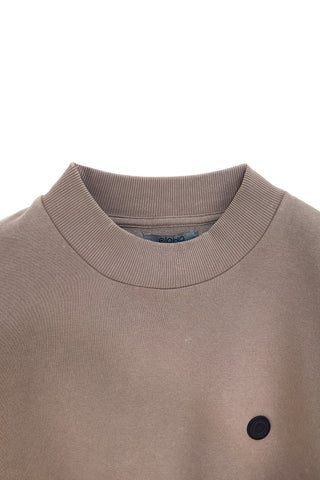 Felpa marrone collo alto interno felpato Boardman PT-M-F-8054