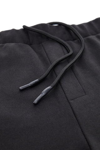 Schwarze Jogginghose mit Ton-in-Ton-Einsätzen Boardman PT-MP-8056