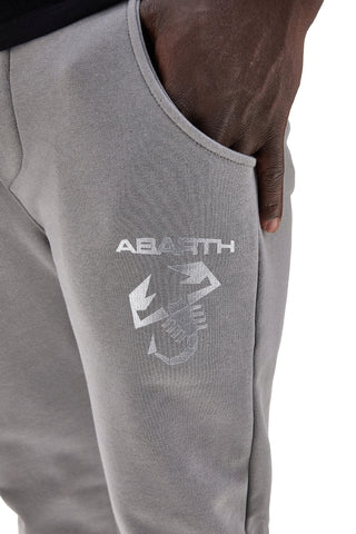 Abarth AH025PA Graue Jogginghose mit aufgedrucktem Logo