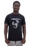 T-shirt nera con logo scorpione Abarth AH023TEA