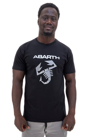 T-shirt nera con logo scorpione Abarth AH023TEA