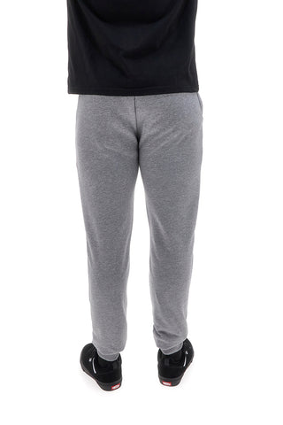 Pantaloni sportivi grigi in cotone con stampa Abarth AH005PA