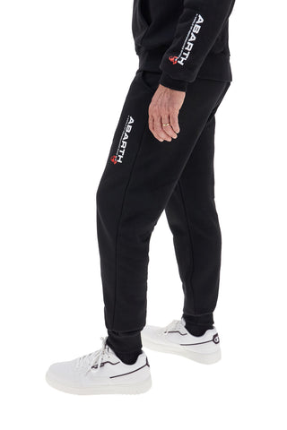 Schwarze Trainingshose mit Abarth-Logo AH001PA