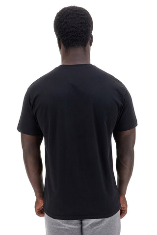 T-shirt nera con logo frontale 100% Cotone Abarth AH002TE