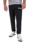 Schwarze Baumwoll-Jogginghose mit Abarth-Logo AH002PA