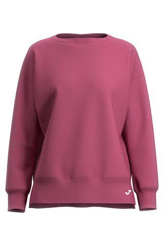 Joma Breath Sweatshirt rosa kurzes Sweatshirt mit Raglanärmeln und Gummidruck
