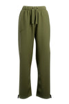 Pantaloni tuta verdi con coulisse e logo in rilievo Joma Step Long Pants