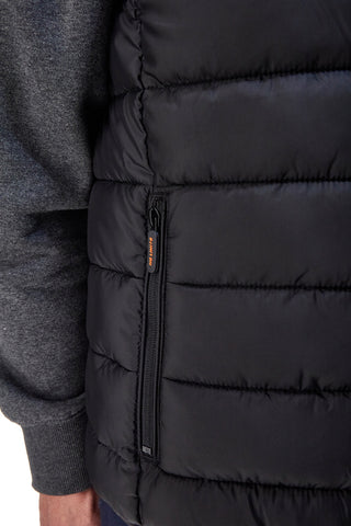 Gilet nero imbottito leggero No Limits MAVT001S24