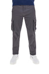 Pantaloni cargo grigi regular fit con tasconi No limits MAPW001W24