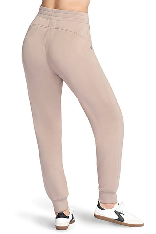 Pantaloni jogger beige in tessuto skechweave elevate Skechers PT149