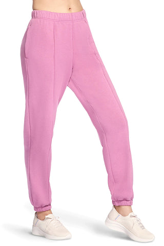 Pantaloni rosa con interno caldo felpato Skechers PT238