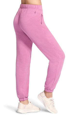 Skechers PT238 – Warme, mit Fleece gefütterte rosa Hose