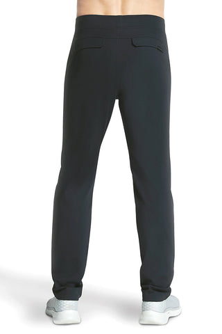 Pantaloni neri in tessuto tecnico GO FLEX Skechers MPT91