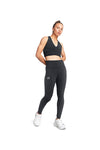 Under Armour RIVAL LEGGING Leggings aus technischer Baumwolle mit hoher Taille in Schwarz