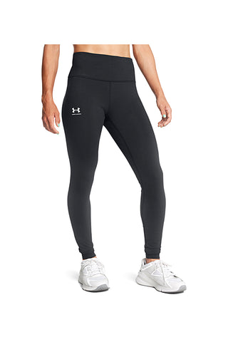 Under Armour RIVAL LEGGING Leggings aus technischer Baumwolle mit hoher Taille in Schwarz
