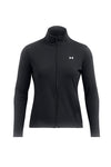 Under Armour MOTION JACKET EMEA Schwarze atmungsaktive Reißverschlussjacke