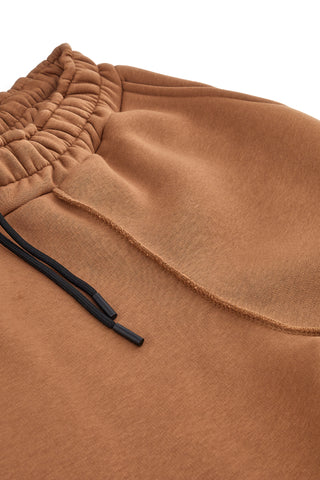 Pantaloni marroni cargo interno felpato Boardman 200