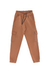 Pantaloni marroni cargo interno felpato Boardman 200