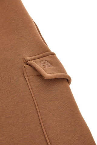 Braune Cargohose mit Fleecefutter, Modell Boardman 200