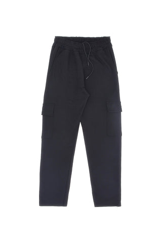 Pantaloni cargo neri con tasconi laterali Boardman 500