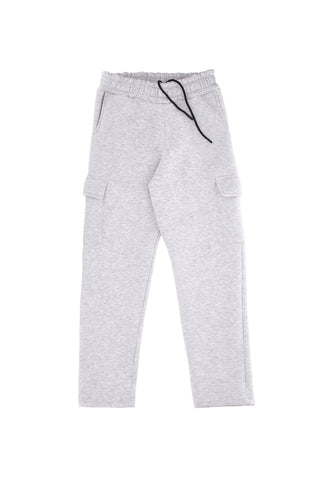 Boardman 700 hellgraue Cargohose mit Fleecefutter