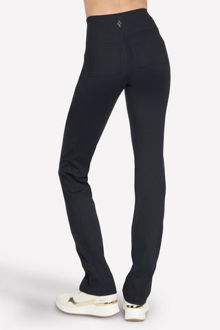 Schwarz Hohe Taille Skechers GO WALK OG Hose Reguläre Länge