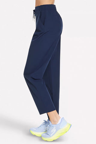 Blaue Hose mit Kordelzug Skechers Slip-ins GO WALK Uptown Pant