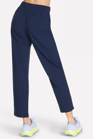 Blaue Hose mit Kordelzug Skechers Slip-ins GO WALK Uptown Pant