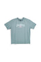 Grünes Oversized-T-Shirt mit Los Angeles Skechers Destination Short Sleeve Tee Druck