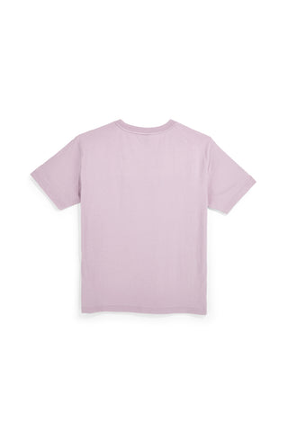Mauve T-Shirt in Übergröße mit Los Angeles Skechers Destination Short Sleeve Tee Druck