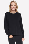 Schwarzer Skechers Cozy Luxe Crewneck Pullover