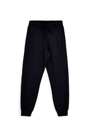 Schwarze Sweat Pants mit Kordelzug und Bündchen Skechers W03PT49