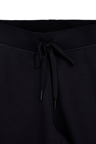 Schwarze Sweat Pants mit Kordelzug und Bündchen Skechers W03PT49