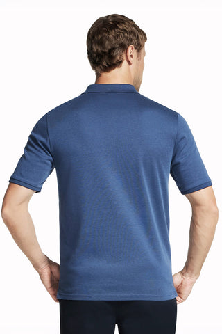 Blau Atmungsaktiv Skechers Off Duty Polo